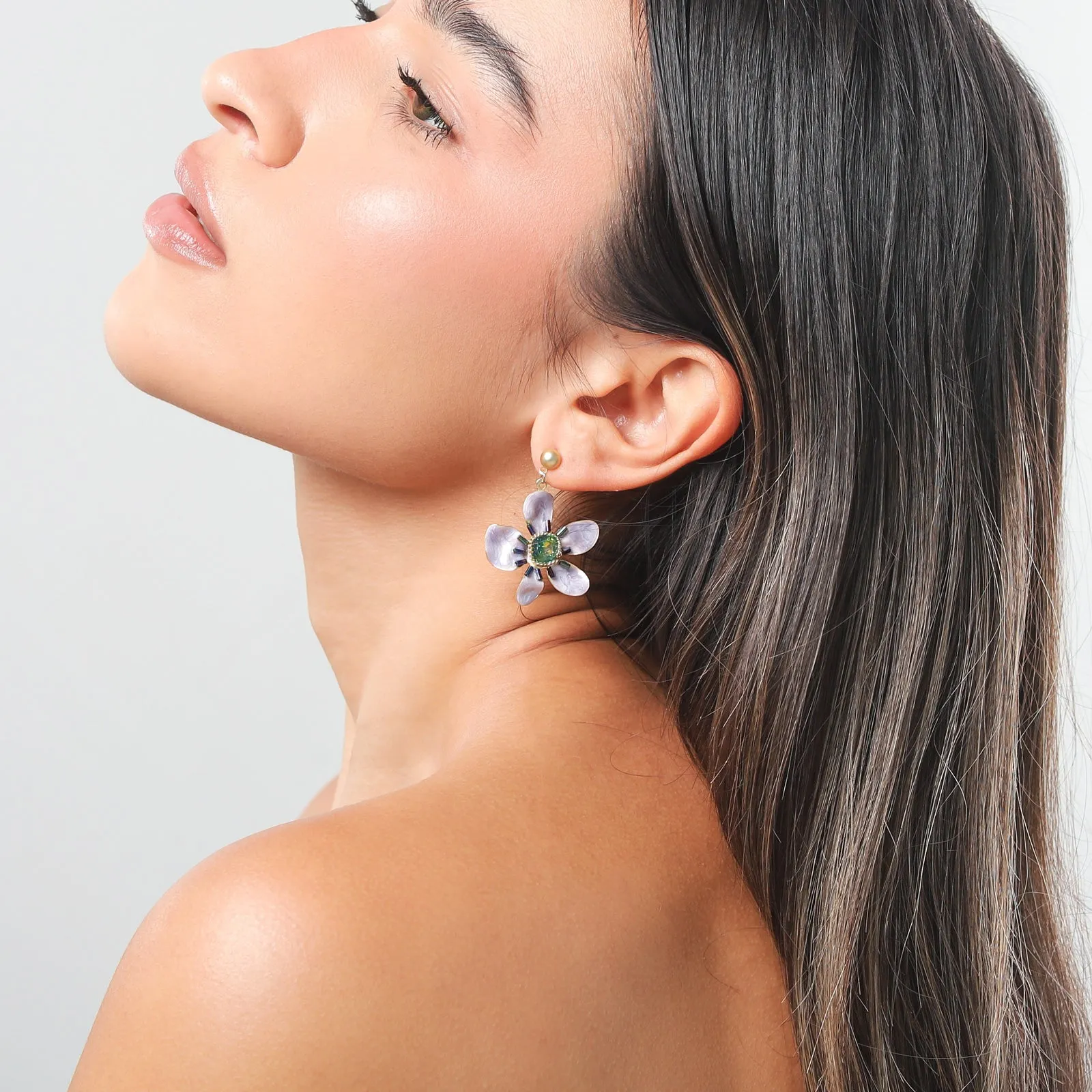 Misty Lilac Earrings