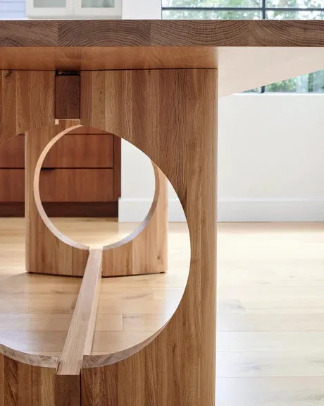 Modern Rectangular Oak Dining Table