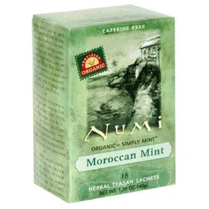 NUMI - Moraccan Mint Teasans - 18 bag
