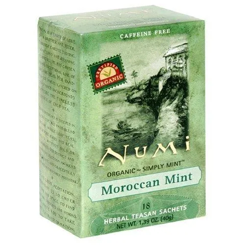 NUMI - Moraccan Mint Teasans - 18 bag