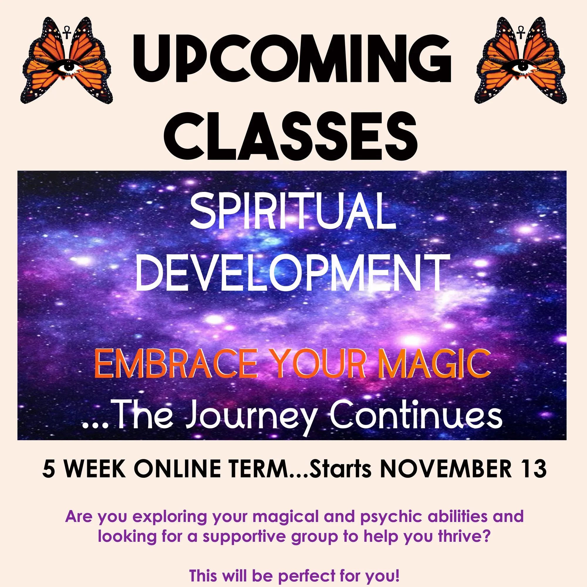 ONLINE SPIRITUAL DEVELOPMENT | The Journey Continues