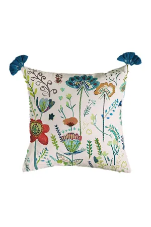 Onset Homes Gardenscape Cushion Cover-Turquoise-16X16