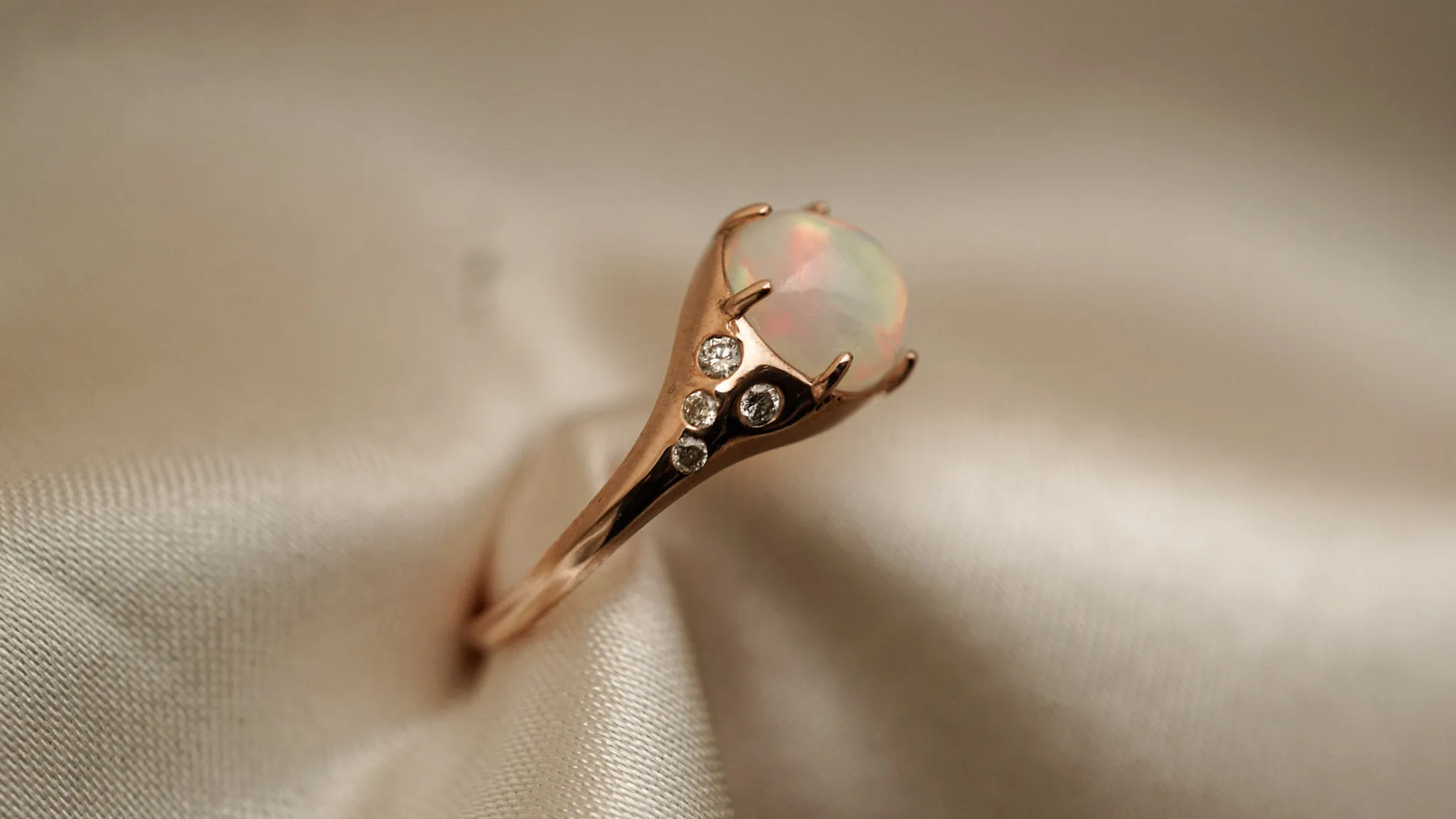 OPAL CABOCHON RING [ONE OF A KIND]