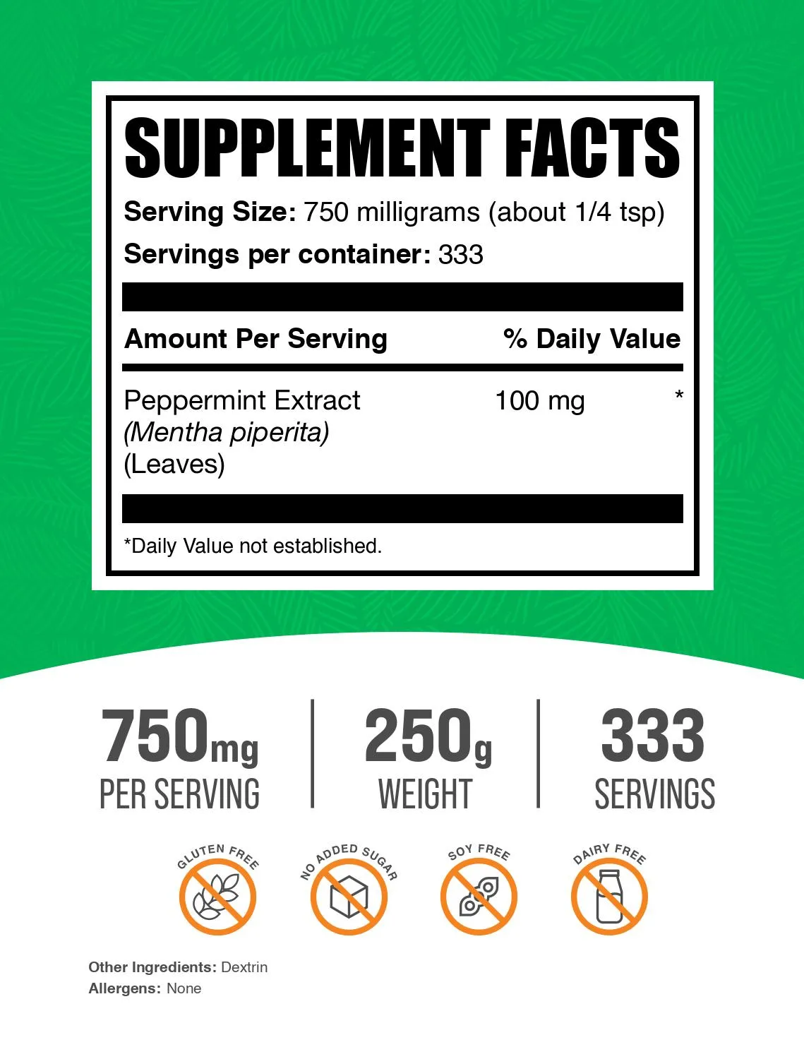 Peppermint Extract Powder