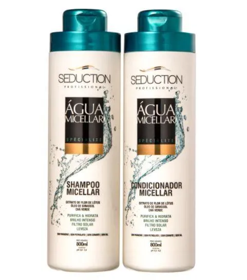 Purifies Moisturizes Shine Spécialite Seduction Micellar Water Kit 2x800 - Eico
