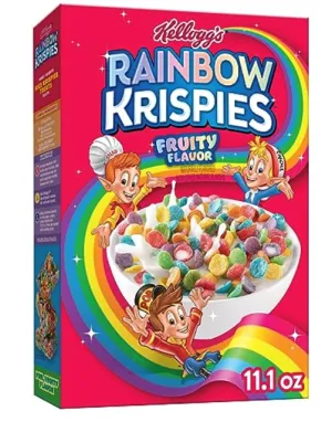 Rainbow Krispies Cereal 11oz (BEST BY: JUN 2024)