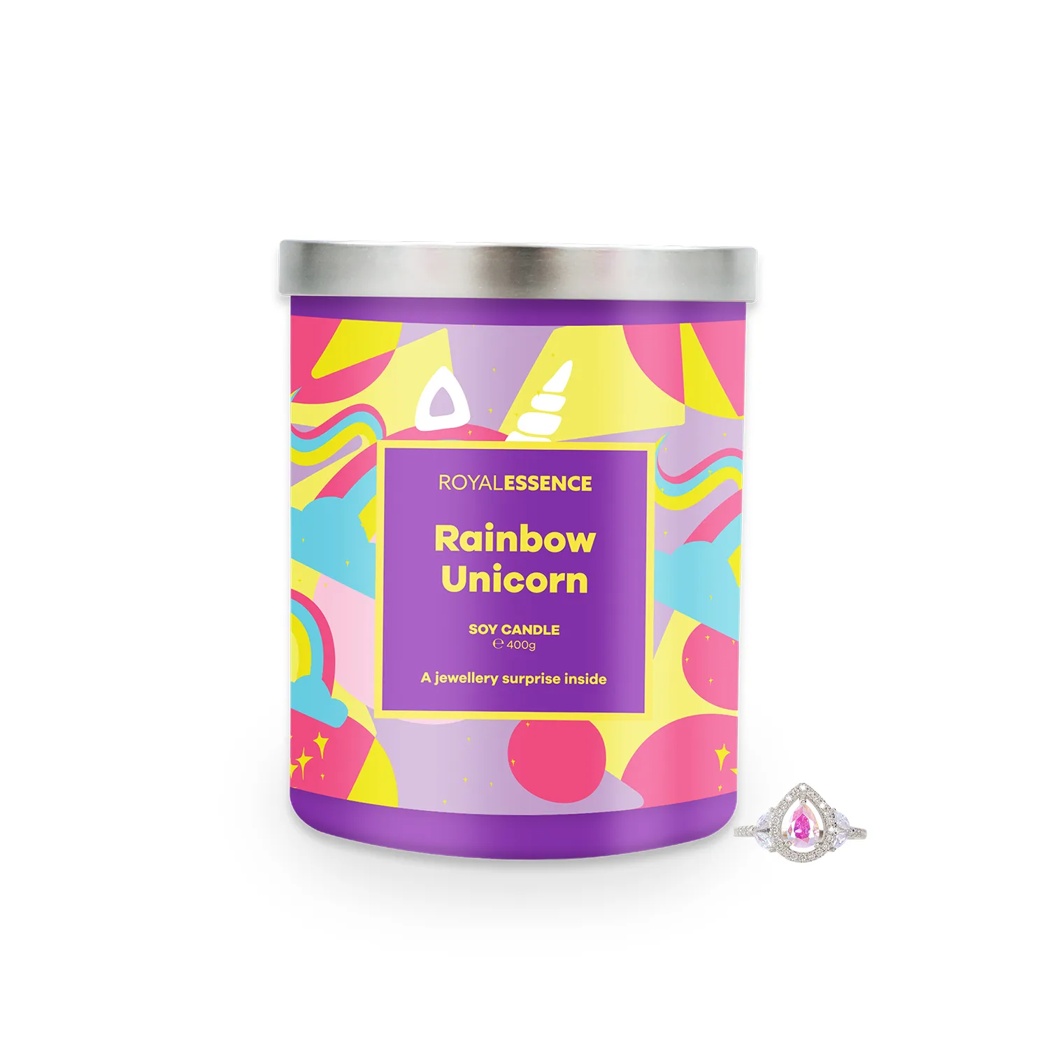 Rainbow Unicorn (Candle)