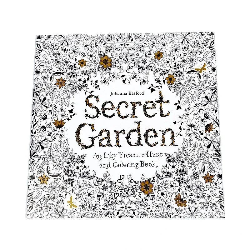 Relaxing Coloring Art BooK- The Secret Garden Series