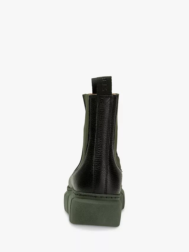 SHOE THE BEAR TOVE CHELSEA BOOT BLACK KHAKI