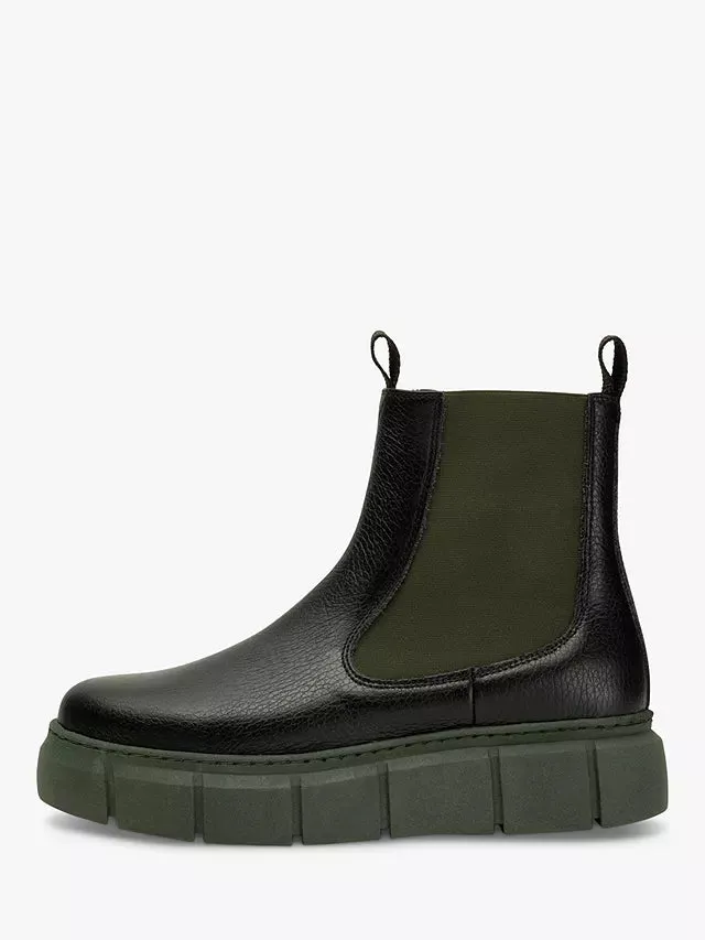 SHOE THE BEAR TOVE CHELSEA BOOT BLACK KHAKI