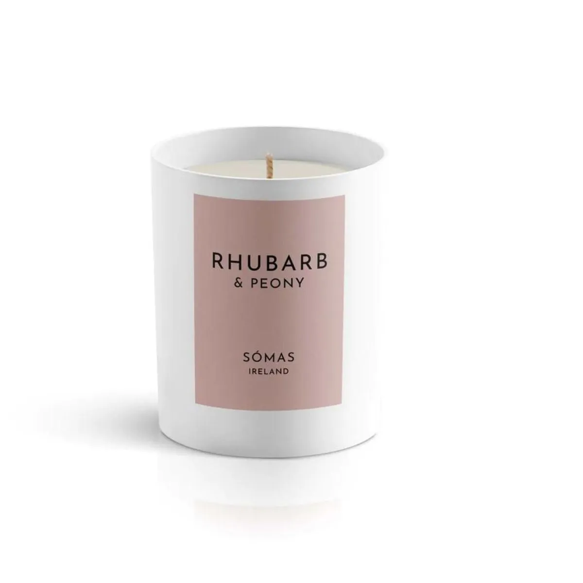 Sómas Rhubarb & Peony Candle