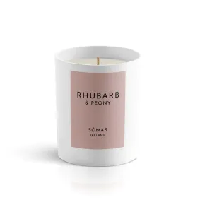 Sómas Rhubarb & Peony Candle