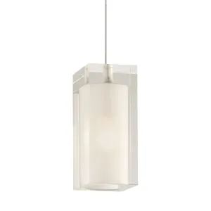 Solitude 3 in. Monopoint LED Pendant Light Aged Brass Finish