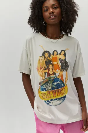 Spice Girls Spice World Tour Merch T Shirt - White