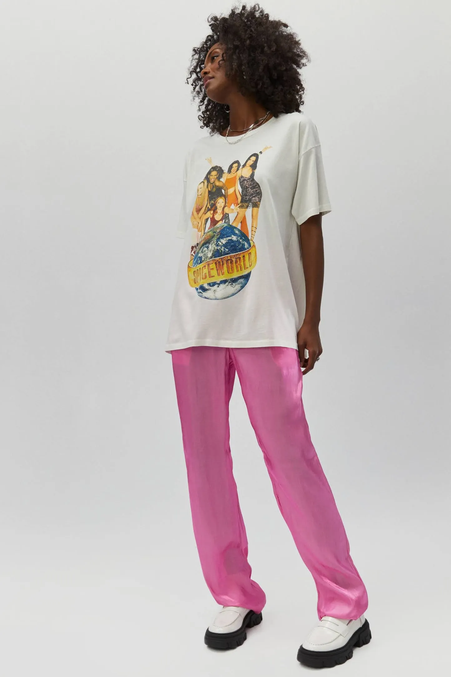 Spice Girls Spice World Tour Merch T Shirt - White
