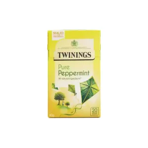 Twinings Pure Peppermint Tea, 20 Tea Bags, 40g