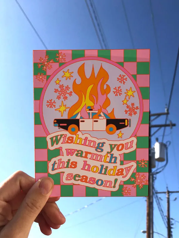 Wishing You Warmth Card