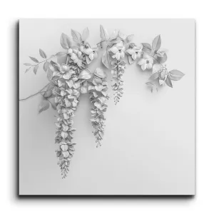 Wisteria Serenity: Elegant Nature-Inspired Art